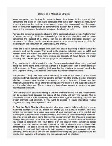 charity marketing strategy pdf|Full article: Developing a Marketing Strategy for Nonprofit .